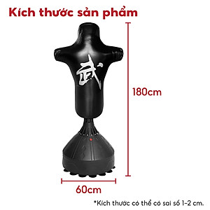 BG Trụ Đấm Bốc BG028 Tự Cân Bằng Cao Cấp BOXING PILE, Bao Cát Đấm Bốc Võ Thuật,Trụ Hơi Đấm Bốc Phản Xạ