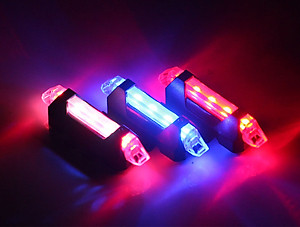 Đèn Hậu Phía Sau Cảnh báo an toàn Đuôi Xe Đạp DC918 Sạc USB Có Thể Sạc Lại MaiLee