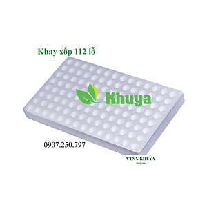 Khay xốp ươm hạt 112 lỗ