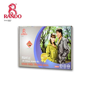 Áo mưa măng tô cao cấp, đi mưa sành điệu RANDO