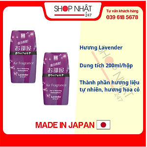 Combo Hộp thơm phòng hương lavender nội địa Nhật Bản