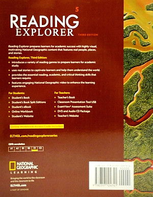 Reading Explorer 5: Student Book And Online Workbook Sticker