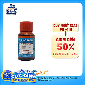 Nước diệt kiến sạch kiến sau hai giờ - Hantox 50ml