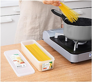 Combo 03 Hộp đựng thực phẩm đa năng Inomata 1100ml, có nắp mềm - Nội địa Nhật Bản