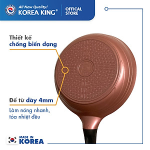 Chảo cạn Colormic Korea King KFP-20CI (size 20cm) - Hàng chính hãng