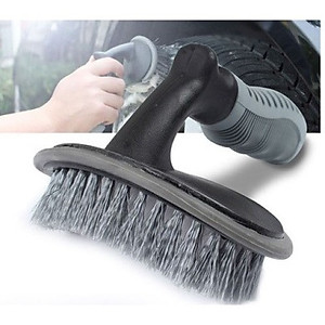 Chổi cọ rửa vành lốp xe ô tô, xe máy - Bàn chải vệ sinh bánh xe chuyên dụng - HENRYSA
