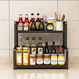 Kệ Gia Vị Để Bàn Nhà Bếp - Kệ Gia Vị Khung Sắt Sơn Tĩnh Điện.