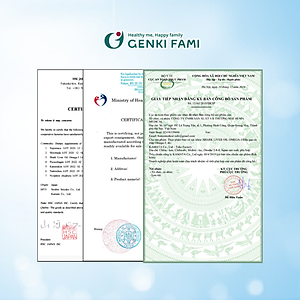 Dầu Gan Cá Mập Omega 3 Astaxanthin Genki Fami Nhật Bản, Bổ Mắt, Bổ Não Tốt Cho Tim Mạch Hộp 90 viên