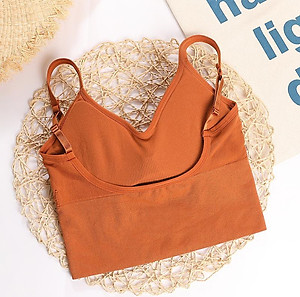 Áo Bra Hoa Cúc Họa Mi Thun Gân Hottrend Cá Tính