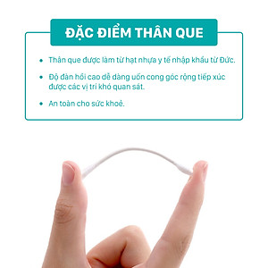 Combo 5 Tăm Bông NIVA Dành Cho Người Lớn Túi Zipper 200 Que nhựa Az3