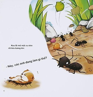 Sách Chú Mèo Kẹo Bi Phiêu lưu Trong Xứ Sở Côn Trùng (Tập 2): Trong Lòng Đất