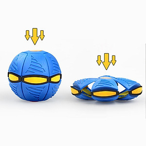 Bóng đàn hồi biến dạng đĩa bay Flatball đồ chơi cho bé năng động - Quả bóng ma thuật UFO cho trẻ
