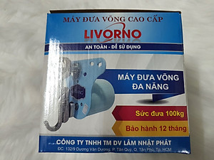 Máy đưa võng tự động cao cấp Livorno LVR01 - Hàng chính hãng