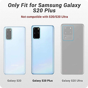 Ốp lưng dẻo silicon cho Samsung Galaxy S20 Plus hiệu Ultra Thin (siêu mỏng 0.6mm, chống trầy, chống bụi) - Hàng nhập khẩu