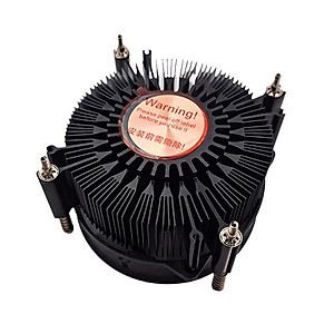 Quạt tản nhiệt CPU Led rainbow T80 for Intell lõi đồng nguyên chất cho máy tính hàng nhập khẩu