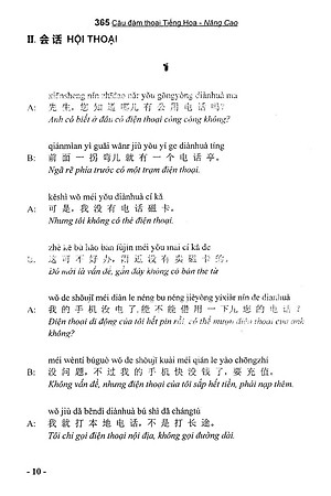 Sách 365 Câu Đàm Thoại Tiếng Hoa (Quyển 2: Nâng Cao) (Kèm CD)