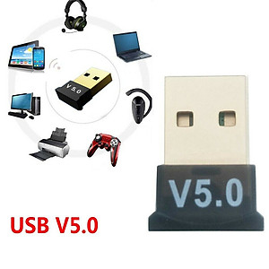 USB Bluetooth 5.0 thiết bị bluetooth dùng cho máy tính Laptop, PC - USB Bluetooth CSR V5.0 - Hàng chính hãng