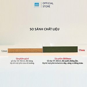 Kệ Gỗ Để Vang Trang Trí Treo Tường Nhỏ Xinh SIB Decor (Tặng Kèm Giá Treo Ly) KR06