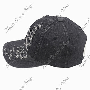 Mũ lưỡi trai jean, nón kết jean, nón jean rách thời trang cá tính phù hợp cả nam và nữ