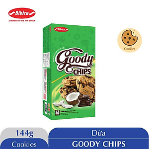 Bánh quy rắc hạt Goody Chip 144g Bibica