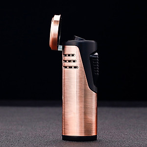 Vỏ Hột Quẹt Bật Lửa Gas Honest ZB-330 Khò 2 Tia Lửa Chéo Kèm Đục Tiện Lợi