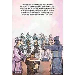 Sách A History Of Vn In Pictures. Emperor Lê Đại Hành (In Colour)