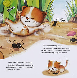 Sách Chú Mèo Kẹo Bi Phiêu lưu Trong Xứ Sở Côn Trùng (Tập 2): Trong Lòng Đất