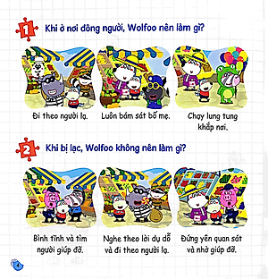 Sách Wolfoo Học Kỹ Năng Sống