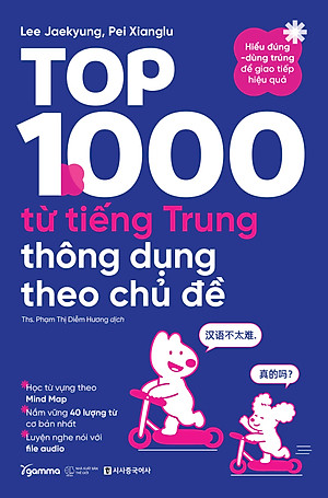 Sách Top 1000 Từ Tiếng Trung Thông Dụng Theo Chủ Đề