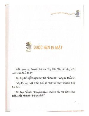 Sách Cookie Và Mẹ Tạp Dề - Những Người Bạn Không Có Mũi