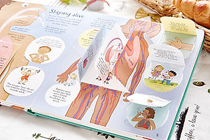 Sách Usborne Look inside Your Body