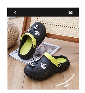 Dép bánh mì Cross nữ siêu nhẹ kèm Sticker dễ thương - dép nữ hot trend DNU9021