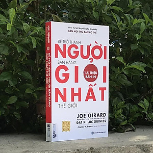 Sách Để Trở Thành Người Bán Hàng Giỏi Nhất Thế Giới(Tái bản 2020)