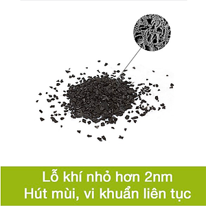 Túi than hoạt tính TTAUTO 100% từ gáo dừa Bến Tre khử mùi diệt khuẩn trên ô tô, tủ đồ, phòng tắm - Túi 100 Gram