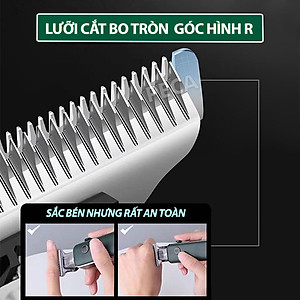 Tông đơ chấn viền Kemei KM-5098 công suất mạnh 5W sạc nhanh USB có thể dùng cạo đầu, cạo trắng khắc fade tóc