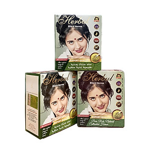 Thuốc nhuộm tóc thảo dược HERBUL - nhập khẩu từ Ấn Độ