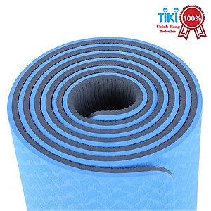 [CHỌN MÀU] THẢM TẬP YOGA, GYM 2 LỚP+ TÚI ĐỰNG THẢM TẬP YOGA + DÂY BUỘC CHUYÊN DỤNG - CHÍNH HÃNG DODODIOS