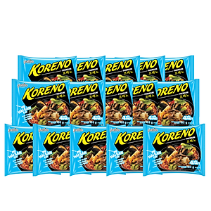 Thùng 24 Gói Mì Hải Sản Cay Koreno Premium