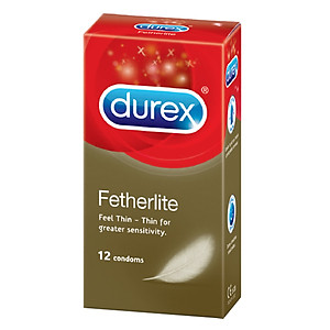 Bao cao su Durex Fetherlite Hộp 12 Bao