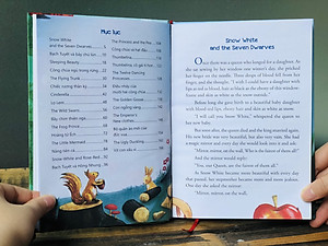 Sách truyện kể hàng đêm 10 minute fairy tales và bedtime story - Song ngữ anh việt