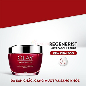 Kem dưỡng ban đêm Olay Regenerist Micro Sculpting Cream Night (50g) - Hàng chính hãng