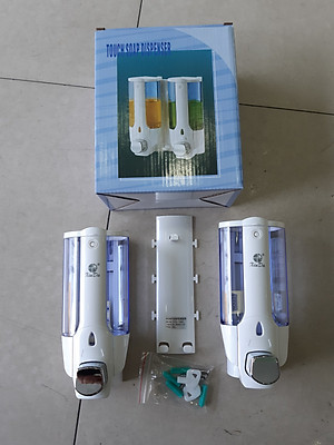 Hộp đựng xà phòng nước rửa tay đôi Xinda ZYQ138S hàng nhập khẩu