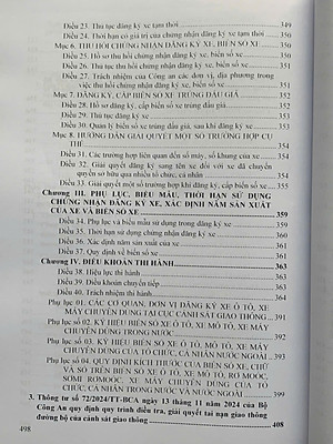 Luật Trật tự an toàn giao thông đường bộ - Hệ thống văn bản quy định chi tiết thi hành