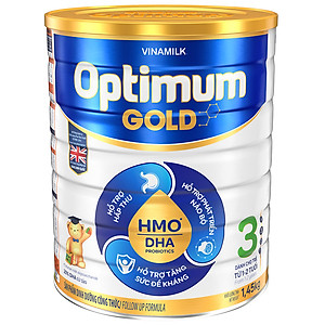 Sữa bột Vinamilk Optimum Gold Step 3 Hộp Thiếc 1450g