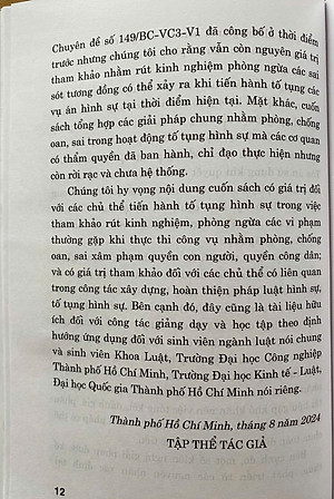 Toà Án Tuyên Bị Cáo Không Có Tội 