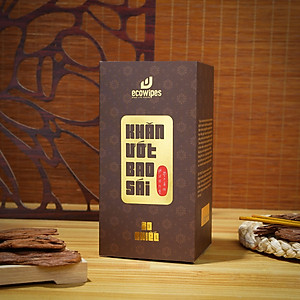 Khăn ướt bao sái lau bàn thờ EcoWipes hộp 20 gói hương trầm