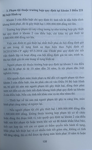 Bình luận Bộ luật Hình sự năm 2015 (Phần hai-Các tội phạm), Chương XVIII, Mục 3: xâm pham trật tự quản lý kinh tế
