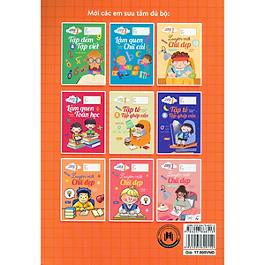 Sách Chuẩn bị cho bé vào lớp 1 - Tập tô chữ số