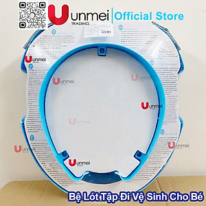 Bệ Thu Nhỏ Bồn Cầu, Bệ Tập Ngồi Toilet Cho Bé Đi Vệ Sinh Có Đệm Lót Chống Lạnh Mông Cho Trẻ Từ 2-6 Tuổi Tập Đi Vệ Sinh Tự Lập Có Tay Cầm Chống Lật