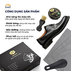 Xi Đánh Giày Sáp Shoe Polish XIMO Chính Hãng XI08